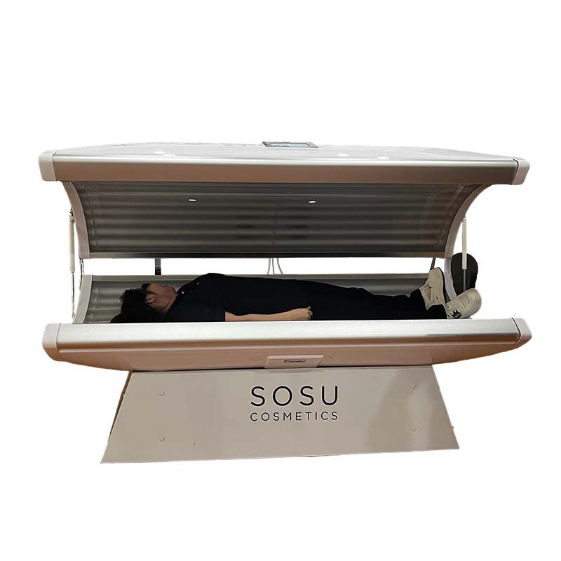 Spa Wellness Gym - Akrylowa kabina solarnicza – Pozioma i